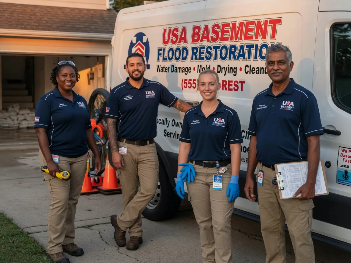 Basement Flood Cleanup company in Hayes, SD